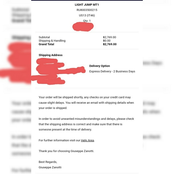 Giuseppe zanotti sneakers - Picture 4 of 4